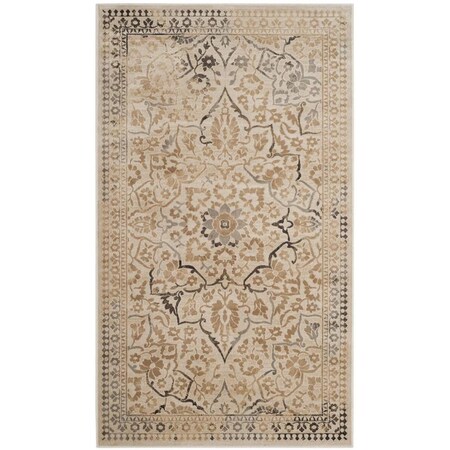 Safavieh Vintage Small Rectangle Area Rug, Creme - 3 Ft.-3 In. X 5 Ft.-7 In. VTG175-5440-3